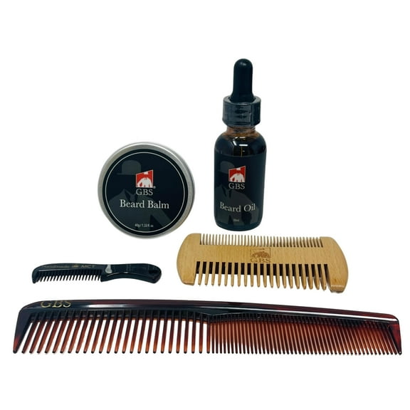 G.B.S Premium Grooming Natural Beard Grooming Kit for Men