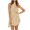 Yellow, variant on Sexlip Womens Polka Dot Mini Dress Cap Sleeve Design Soft Fabric Relaxed Silhouette for Casual Hangouts Pink M