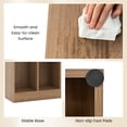 thumbnail image 4 of Giantex 5-Cube Bookcase, Freestanding Bookshelf w/ 2 Anti-toppling Kits, Modern Storage Unit, Display Shelving, Natural, 4 of 8