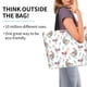 thumbnail image 2 of Disketp Funny Chicken Bolsa Tote Estampada para Mujer, Bolso de Hombro y de Mano para Compras y Viajes, 2 of 8