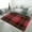 color, variant on Red Colored Diamond Grid Carpet Style Living Room Bedroom Rug Modern 3d Entry Door Mats Household