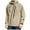 Khaki#558, variant on Men Jacket Lightweight Solid Color Long Sleeve Hooded Zip Up Windbreaker Coat With Pockets Man Versatile Indoor Outdoor Wear Jackets,Green,Xxl