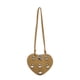 thumbnail image 1 of Bolso Cuerpo Cruzado para Mujeres en Forma Cartera Cuero Con Tachuelas PU Corazón, 1 of 9