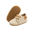 thumbnail image 6 of Gureui Kids Baby Boys Girls Lace Up Sneakers, Autumn Soft Sole Infant Moccasins, Newborn Anti-slip First Walkers Shoes, 6 of 6