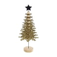 thumbnail image 2 of Christmas Tree Home Small Mini Desktop Decorations Wooden Christmas Tree Christmas Scene, 2 of 6