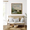 thumbnail image 5 of Drsoum Vintage Landscape Canvas Wall Art Cow Farm Classic Wall Prints Modern Farmhouse Bedroom Office Decor, 5 of 6