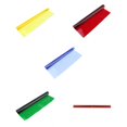 thumbnail image 1 of 5 Piezas De Filtro De Color De Todo Color Transparente Sunnimix Película de corrección de color de geles., 1 of 8