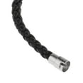thumbnail image 4 of Braided PU Bracelet Leather Bangle Wristband Hand Chain Fashion 5mm 9mm, 4 of 8