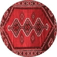 thumbnail image 1 of Ahgly Company Indoor Round Persian Red Traditional Area Rugs, 7' Round, 1 of 4