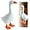 1PC  D1, variant on Minibee Desk Goose Ornament, 6.5" Funny Desktop Goose Key Holder, Resin Duck Statue Figurine for Home Office Decor
