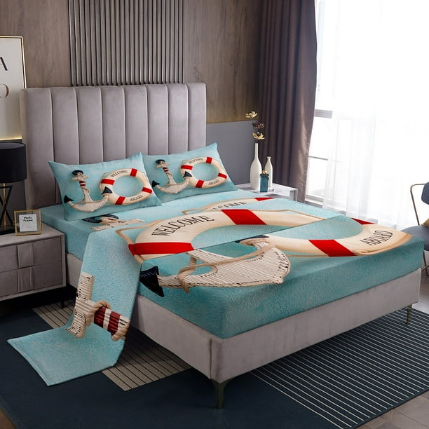 Nautical sheets queen outlet