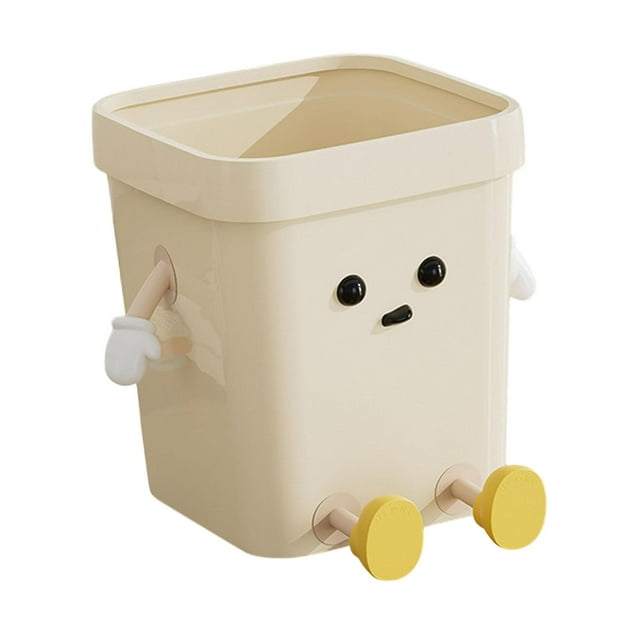jifeng Creative Trash Can Cartoon Rubbish Container for Living Room Bathroom Office Large Sitting
