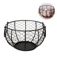 thumbnail image 1 of 1 cesta de almacenamiento de huevos, cesta de hierro, cesta para huevos, contenedor para patatas y ajos, cesta para frutas, 1 of 9