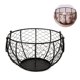thumbnail image 1 of Contenedor de Almacenamiento de Huevos de Metal, dispensador de Huevos Grande Moderno, Cesta de Almacenamiento de Huevos para frutas y Verduras, Para Huevos Duros Suaves, 1 of 8