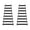 Black, variant on 16pcs No Tie Silicone Shoelaces for Adults Elastic Shoe Laces for Sneakers Running Shoes Boots Casual Shoes,White,One Size