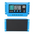 thumbnail image 1 of Solar Charge Controller, Low Self Consumption Photovoltaic Solar Controller Temperature Resistant 12V 24V Adaptive  for Solar Power System 10A,20A,30A, 1 of 7