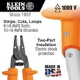 thumbnail image 5 of Klein Tools Insulated Wire Strippers, 6 in, 10-18 AWG, Orange - 1 EA (409-11045-INS), 5 of 5