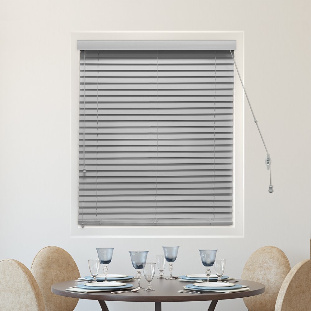 Chicology Corded Faux Wood Blinds