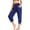 Blue, variant on ​Women's Loose Fit Yoga Jogger Pants With Moisture Wicking Technology And Side Pockets For Workout Running Lounge Comfort​ Black