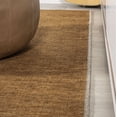 thumbnail image 2 of JONATHAN Y WASHABLE 2 x 8 Runner Rug, Chayton Minimalist Geometric - Terracotta/Cream, WSH110A-28, 2 of 9