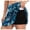 Blue, variant on HUITKMM Women Leggings Women Sport Tennis Inner Shorts Elastic Sports Golf Skorts With Pockets Skirts