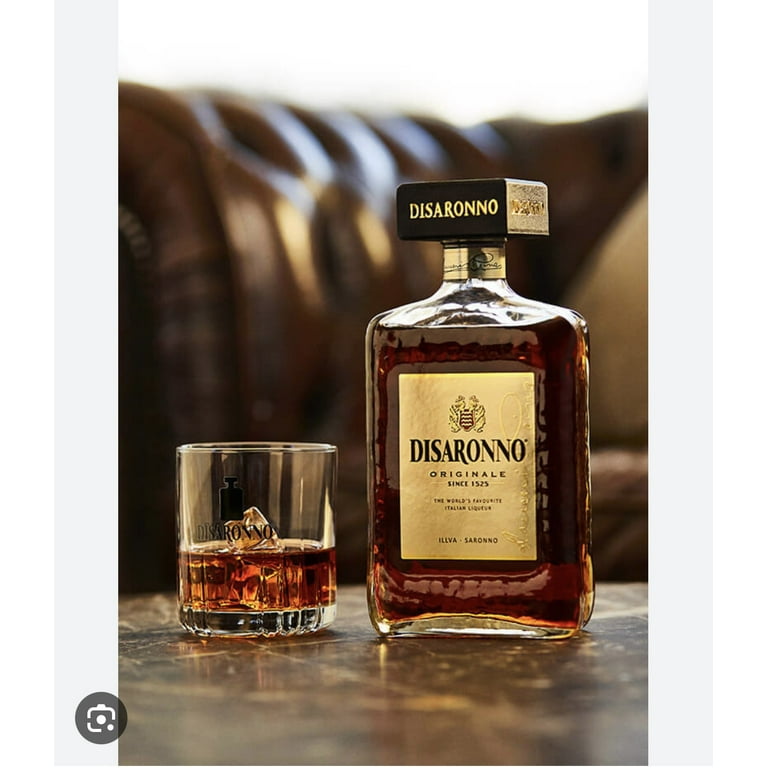 Disaronno Amaretto Originalle Single Glass Bottle Liquor 750ml
