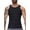Black 1 Piece, variant on Mens Compression Shirt Tummy Control Body Shaper Gynecomastia Vest Workout Tops Abs Abdomen Undershirts