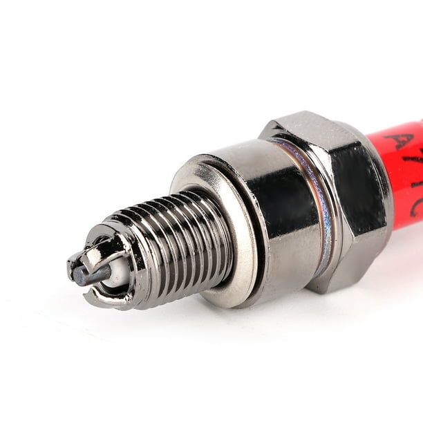 2 Uds 3 Bujías De Electrodo A7TC A7TJC Ajuste Para Scooter ATV Quads Gy6 Motor De Gasolina ATV Motocicleta