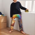 thumbnail image 5 of Hirioo Rainbow Lamb Breakfast for Teenagers' Pajama Pants Womens Lounge Pants with Pockets Pj Bottoms Pants for Men-XS(5-6), 5 of 6