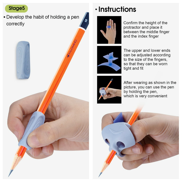 Buy Pencil Grips, ANERZA Pencil Grips for Kids Handwriting