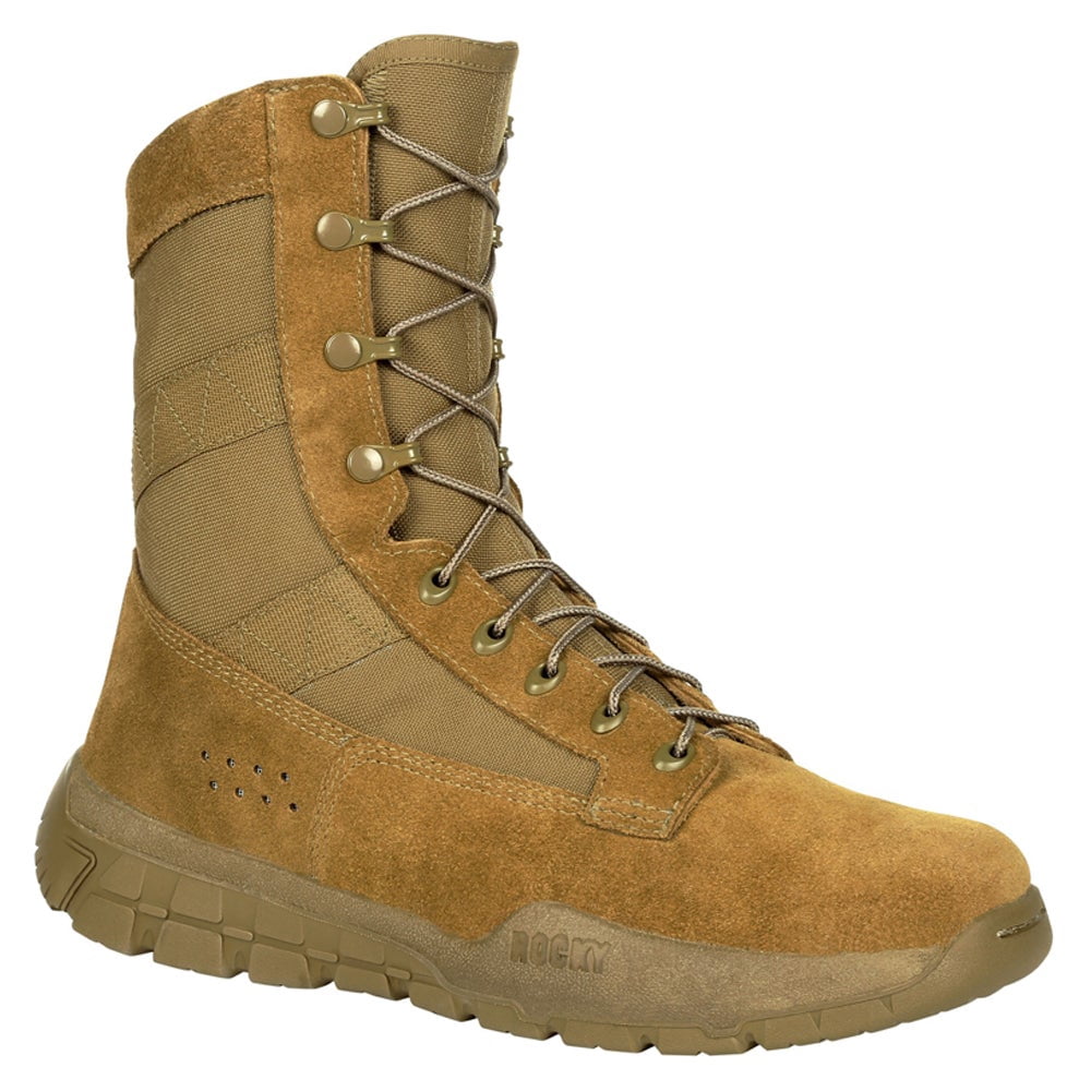 Men's Rocky S2V Predator Military Boot Rkc072, Brown