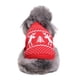 thumbnail image 2 of Suéter navideño para mascotas, ropa festiva para cachorros, abrigo de invierno para perros pequeños, para fiestas navideñas, festivales (rojo, S), 2 of 8