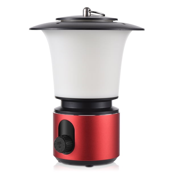 Linterna LED para acampar, recargable por USB, luz retro para tienda de campaña, portátil