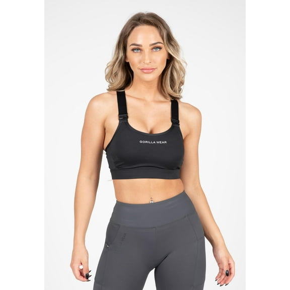 Monroe Sports Bra - Black