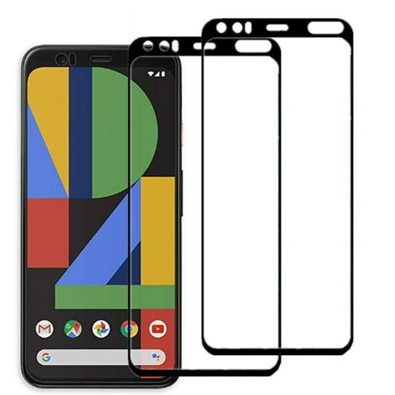 2pack Screen Protector For Google Pixel 4 XL Tempered Glass - [2 Pack] HD Full Coverage Anti-Scratch Bubble Free