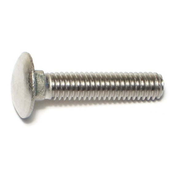 5/16"-18 x 1-1/2" 18-8 Stainless Steel Coarse Thread Carriage Bolts CBSS-154