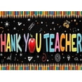 thumbnail image 3 of Colorful Design Teacher Appreciation Banner School Theme Decorative Design for Classroom Decoration School Event Teacher Gift, 3 of 3