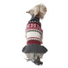 Vibrant Life Dog Sweater Holiday Girl-X Small