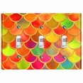 thumbnail image 1 of Metal Light Switch Plate Outlet Cover Mermaid Tutti MER015, 1 of 15
