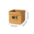 thumbnail image 4 of Washable Kraft Paper Storage Bag | Thickened Waterproof Reusable | Natural Plant Pot & Kitchen Refrigerator Organizer | Multiple Sizes Available, 4 of 7