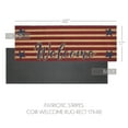 thumbnail image 2 of VHC Brands Patriotic Stripes Coir Welcome Rug Rect 17x48, 2 of 5