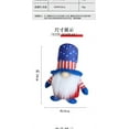 thumbnail image 2 of TOPRenddon Independence Day Gnome Doll - Patriotic Weighted Home Decor for Porch, Desk & Shelf (Machine Washable Outdoor/Indoor), 2 of 6