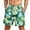 #003-Army Green, variant on Xyxonk Mens Swim Trunks Quick Dry 9 Inch Big & Tall Swimsuit Beach Print Elastic Swimwear Bathing Suits with Pockets Green L