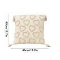 thumbnail image 3 of Valentine's Day Pillow Cover Heart Design Sofa Cushion Bedroom Decor Lumbar Support Pillow Case Soft Comfortable, 3 of 5