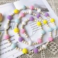 thumbnail image 3 of Cuentas De Madera Sweet Home Bead Garland Ornament Wall Hanging Beads String Decor Para Home Office Decoraciones Moyic HA039923-05, 3 of 6