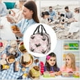 thumbnail image 7 of Naloa Swan And Flowers2 Print Lunch Box for Women Men,Insulated Lunch Bag,Lunchbox,Thermal Leakproof Cooler,Reusable Lunch Tote Bag for Work School Travel Picnic, 7 of 7