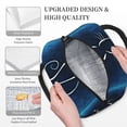thumbnail image 3 of Lsque Cat Sketch Print Lunch Bag, Insulated Lunch Box, Small Leakproof Cooler Food Lunch Containers Reusable High Capacity Lunch Tote Bags, 3 of 6
