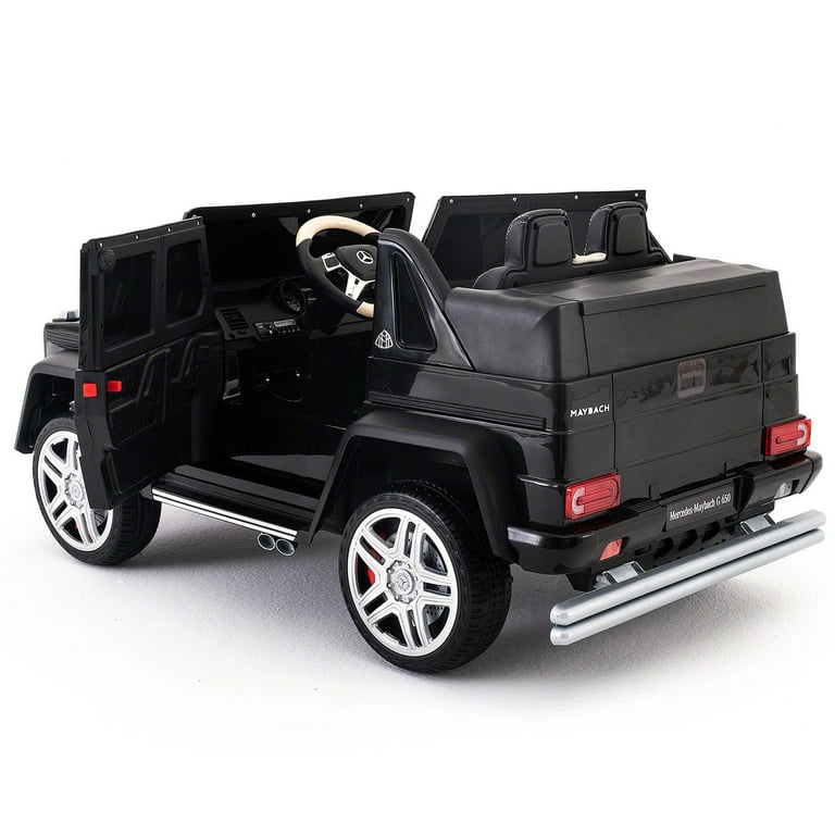 Mercedes Maybach G650 Kids Ride On Car w Parental Remote 12V Battery Power MP3 Player EVA Foam Rubber Tires Walmart