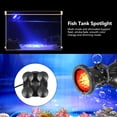 thumbnail image 2 of Projecteur Aquarium RGB, Projecteur Aquarium Réglable, pour Jardin de Poissons Étang, 2 of 8