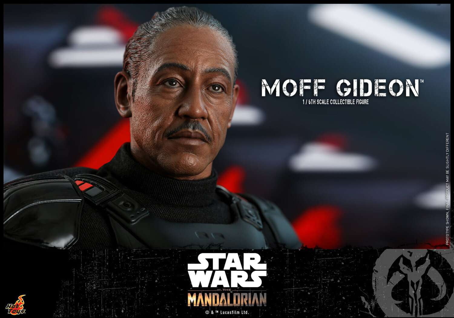 Figure Hot Toys TMS029 - Star Wars : The Mandalorian - Moff Gideon